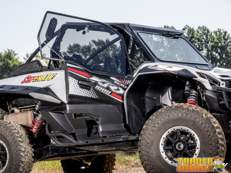 Kawasaki Teryx KRX 1000 Hard Cab Enclosure Upper Doors | Free shipping