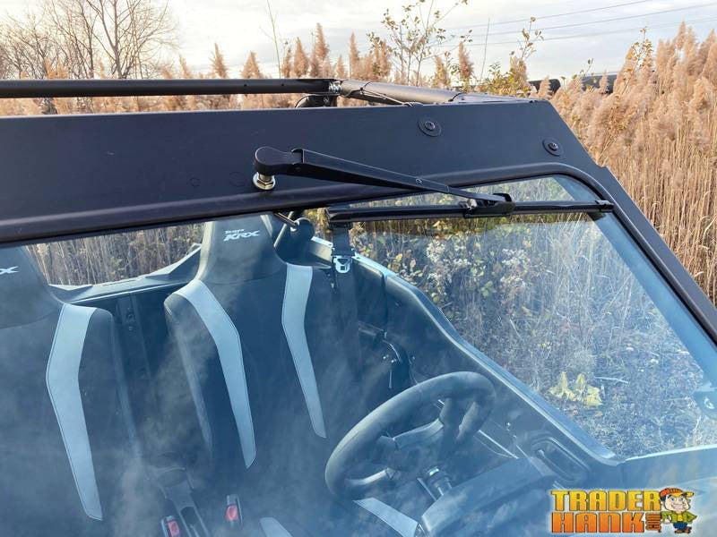 Kawasaki Teryx KRX 1000 Laminated Safety Glass Vented Windshield | UTV ACCESSORIES ATV ACCESSORIES - Free Shipping