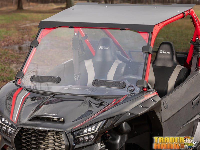 Kawasaki Teryx KRX 1000 Scratch Resistant Vented Full Windshield | UTV Accessories - Free shipping