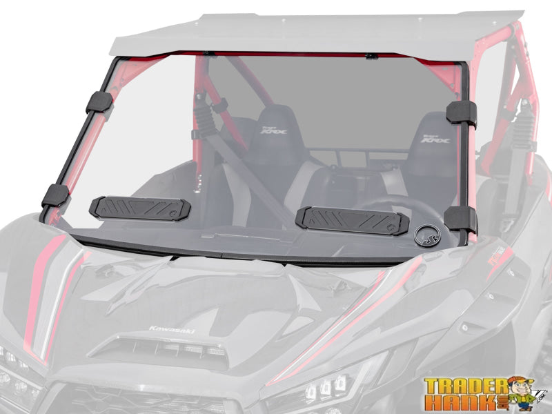 Kawasaki Teryx KRX 1000 Scratch Resistant Vented Full Windshield | UTV Accessories - Free shipping