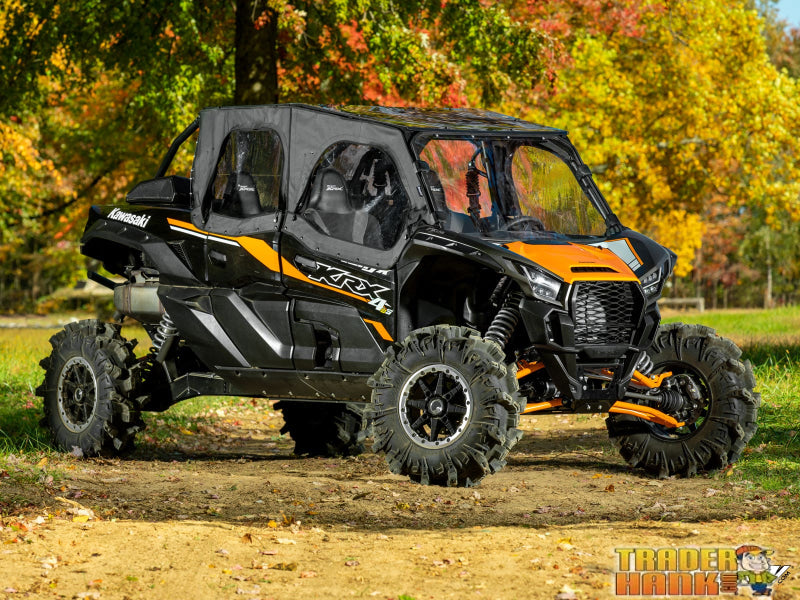 Kawasaki Teryx KRX 4 1000 Primal Soft Cab Enclosure Upper Doors | UTV Accessories - Free shipping