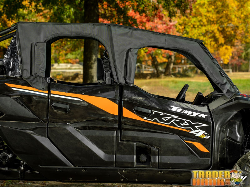 Kawasaki Teryx KRX 4 1000 Primal Soft Cab Enclosure Upper Doors | UTV Accessories - Free shipping