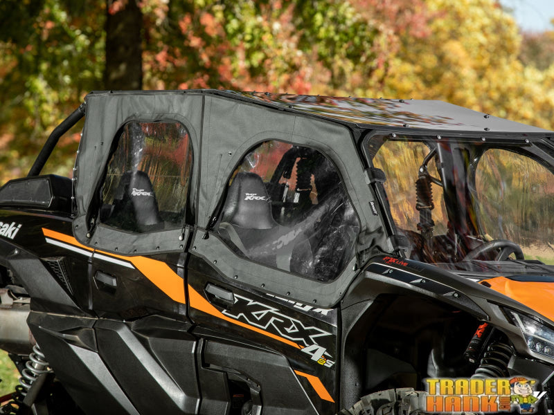 Kawasaki Teryx KRX 4 1000 Primal Soft Cab Enclosure Upper Doors | UTV Accessories - Free shipping