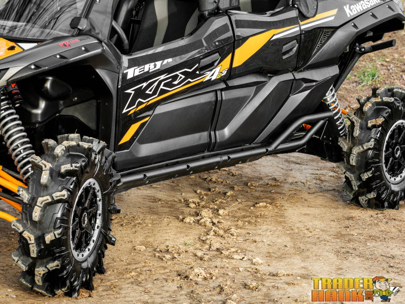 Kawasaki Teryx KRX 4 Heavy-Duty Nerf Bars | Free shipping
