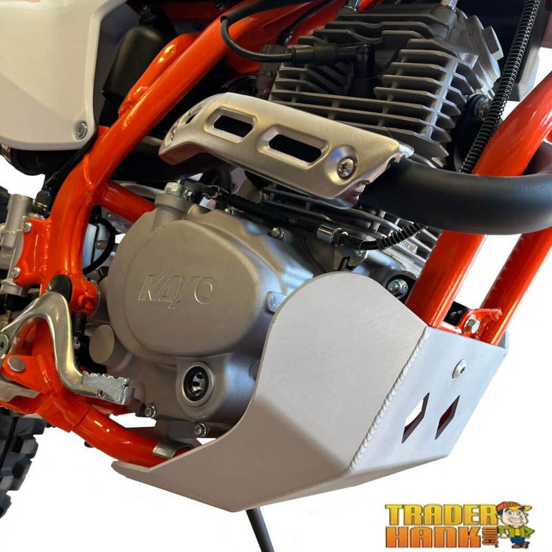 Kayo K4 250 Ricochet Aluminum Skid Plate | Motor Cycle Skid Plates - Free shipping
