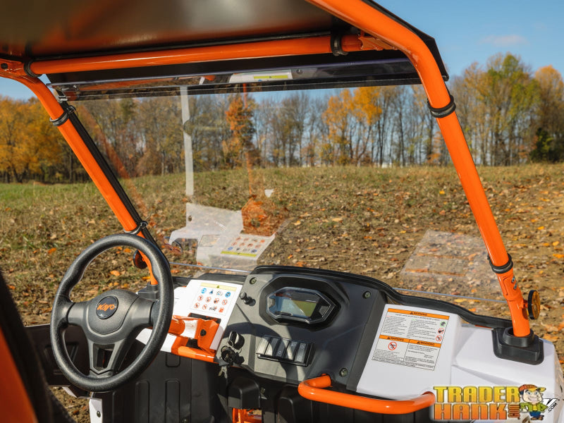 Kayo S200 Scratch-Resistant Full Windshield | UTV Accessories - Free shipping