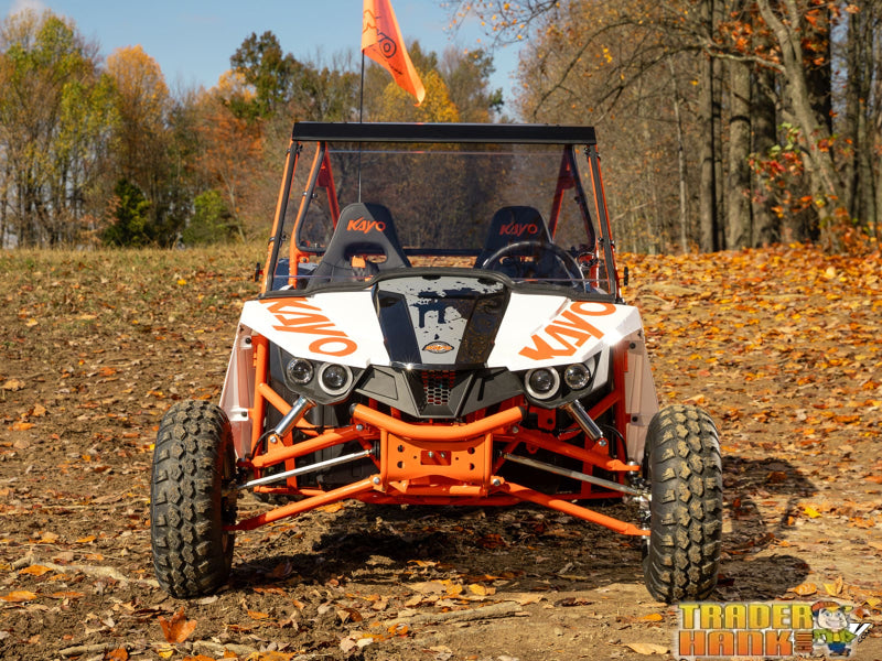 Kayo S200 Scratch-Resistant Full Windshield | UTV Accessories - Free shipping