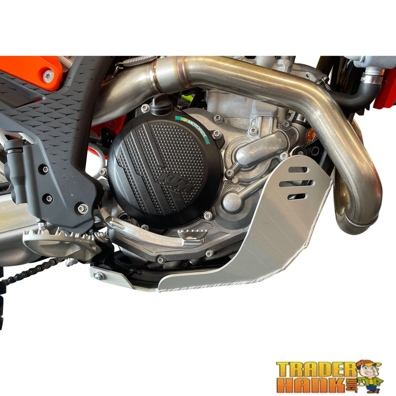 KTM 450 XCF-W Ricochet Aluminum Motorcycle Skid Plate | Free shipping