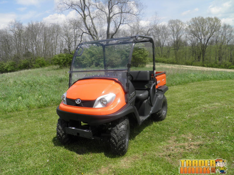 Kubota RTV 400/500/520 - 2 Pc Scratch-Resistant Windshield | UTV Accessories - Free shipping