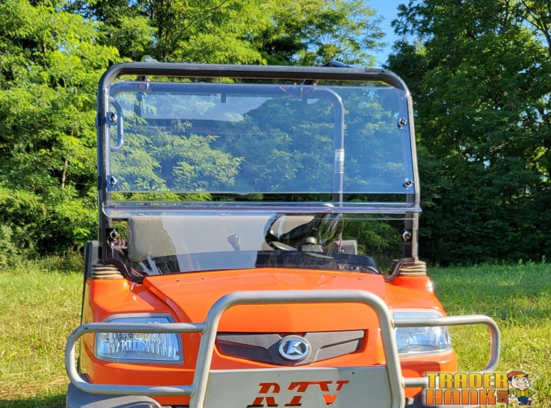 Kubota RTV 900/1120 - 2 Pc Windshield w/Hard Coat Clamp and Vent Options | UTV Accessories - Free shipping