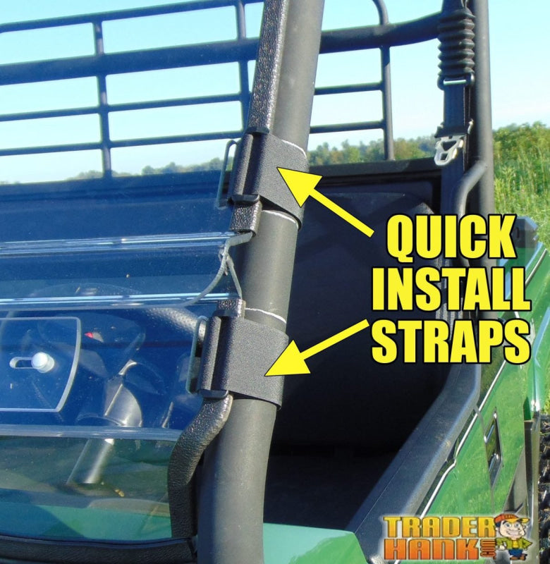 Kubota RTV 900/1120 - 2 Pc Windshield w/Hard Coat Clamp and Vent Options | UTV Accessories - Free shipping