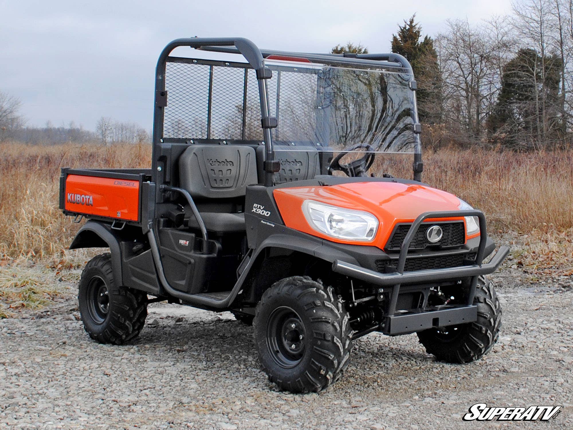 Kubota RTV Scratch Resistant Full Windshield