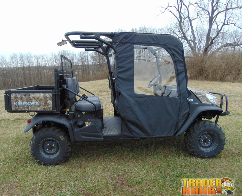 Kubota RTV X1140 - Front Door/Center Panel Combo (To Enclose Front Half Only) | UTV Accessories - Free shipping