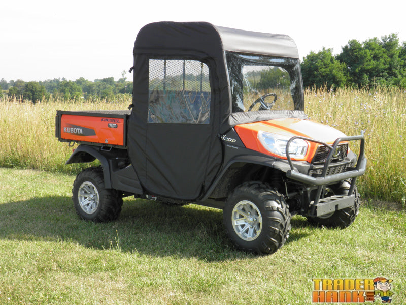 Kubota RTV X900/X1120 - Full Cab Enclosure with Vinyl Windshield | UTV Accessories - Free shipping
