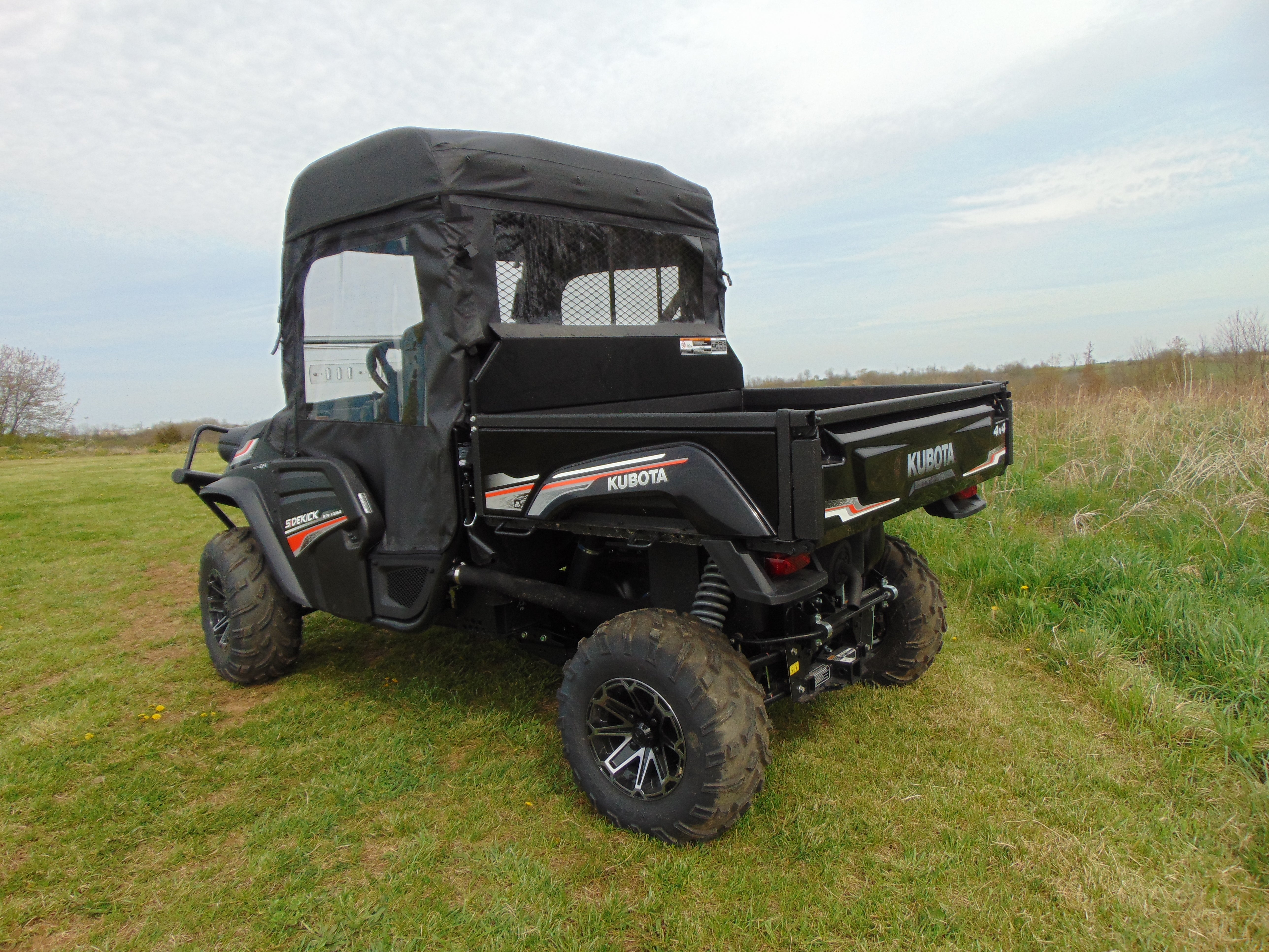 Kubota RTV XG850 (Sidekick) - Full Cab Enclosure for Hard Windshield (