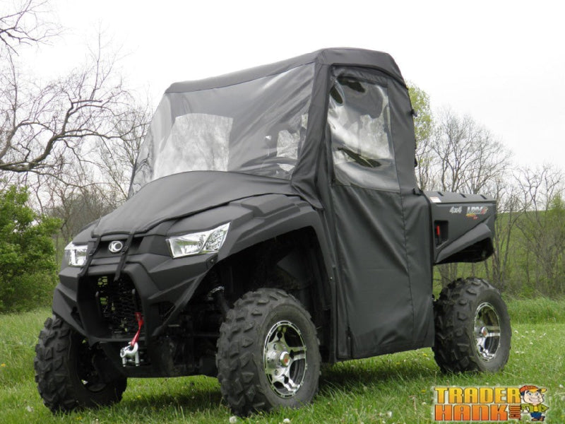 Kymco 450 - Full Cab Enclosure with Vinyl Windshield | UTV Accessories - Free shipping