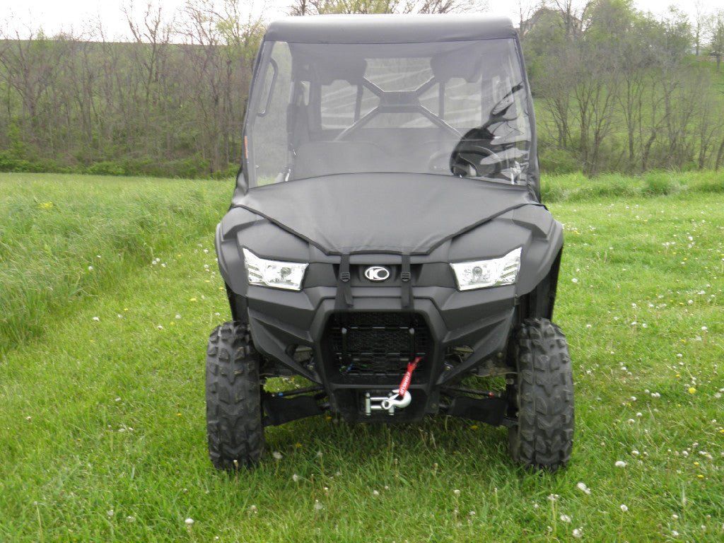 Kymco 450 - Vinyl Windshield/Top/Rear Combo