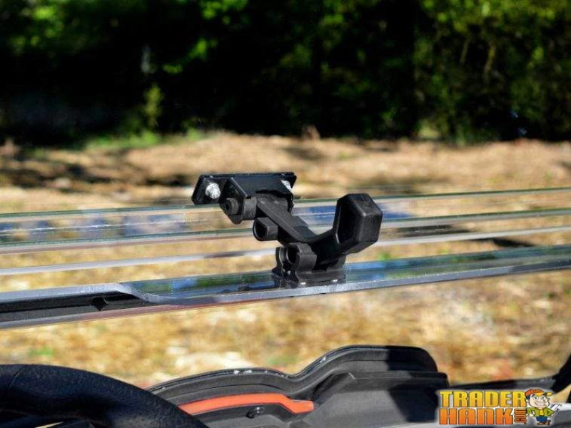 Kymco UXV 450 Scratch Resistant Flip Windshield | Free shipping