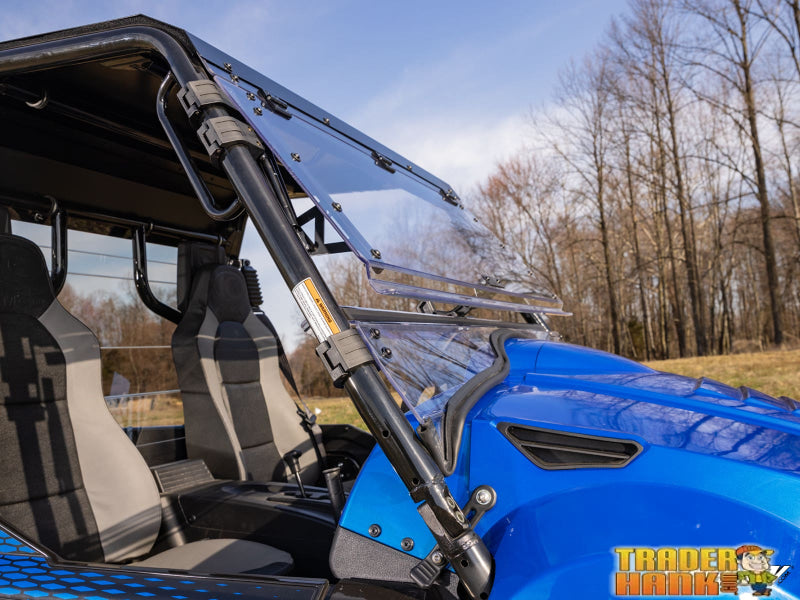 KYMCO UXV Scratch-Resistant Flip Windshield | Free shipping