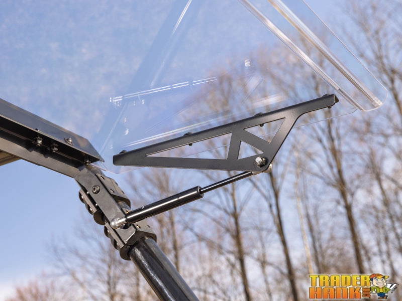 KYMCO UXV Scratch-Resistant Flip Windshield | Free shipping