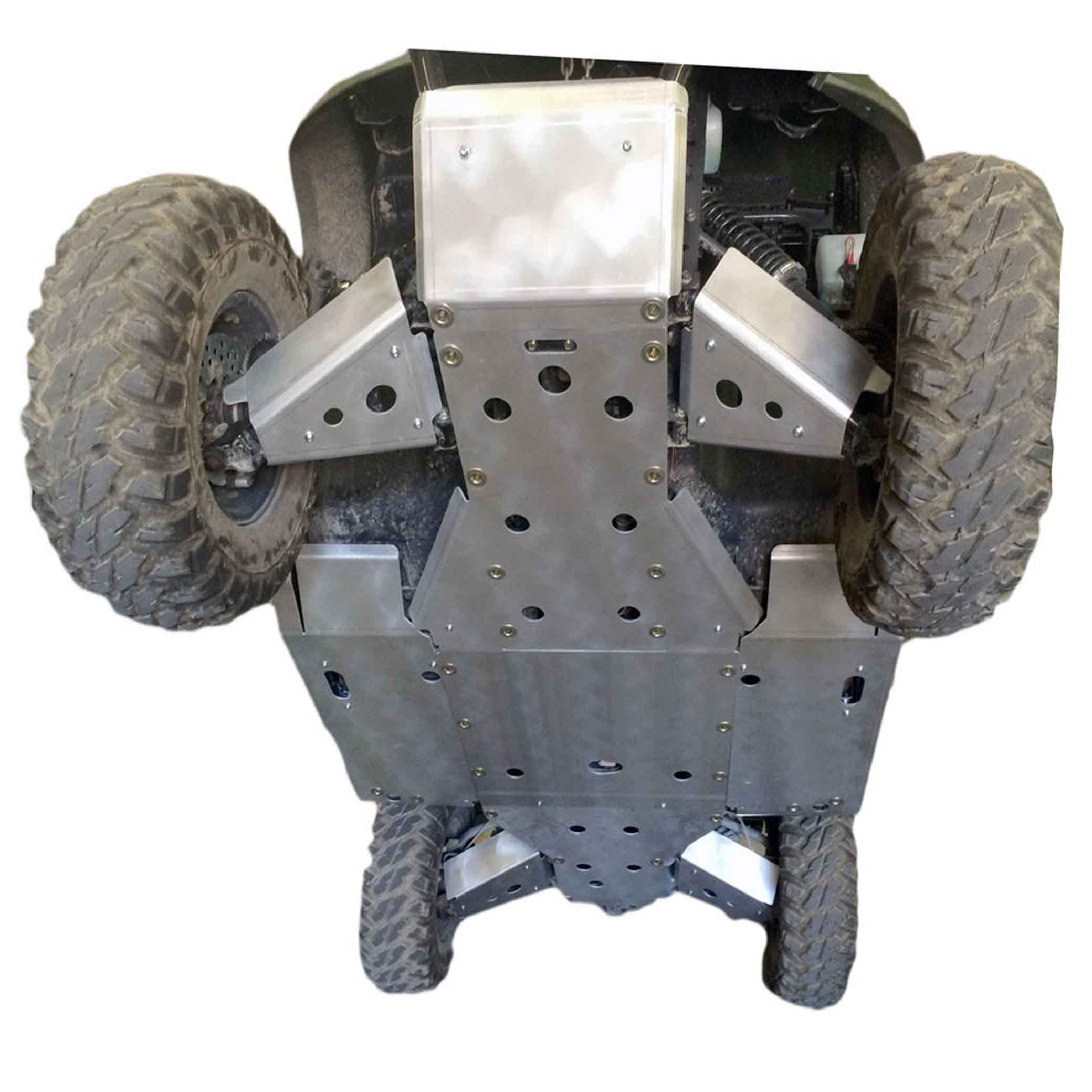 KYMCO UXV 700 Ricochet 9-Piece Complete Aluminum Skid Plate Set