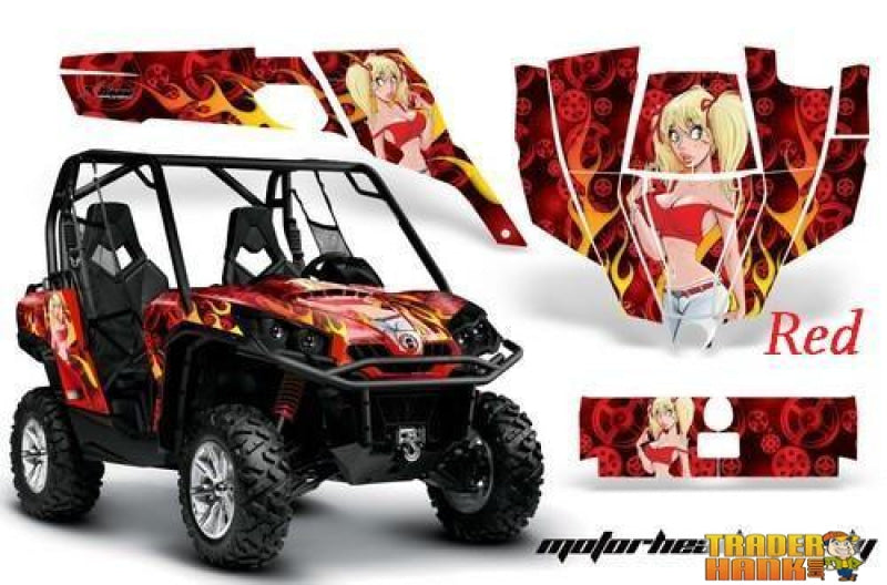 Mandy Motorhead - Can-Am Commander Graphics Kit | UTV ACCESSORIES - Free Shipping