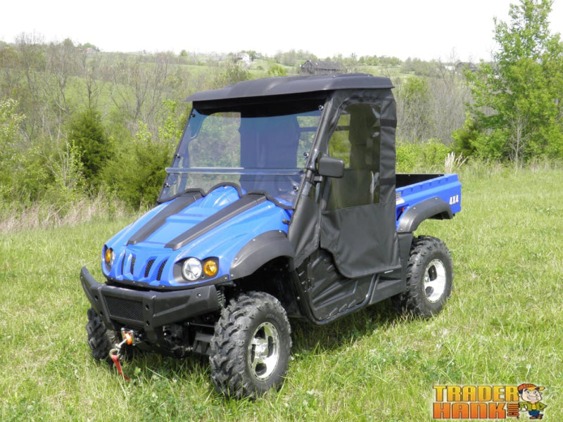 Massimo 500/700 - 2 Pc Vented Scratch-Resistant Windshield | UTV Accessories - Free shipping