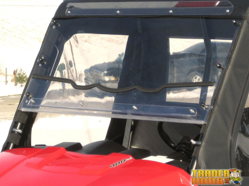2010-2014 Mid Size Polaris Ranger 400/500 Folding Hard Windshield | UTV ACCESSORIES - Free Shipping