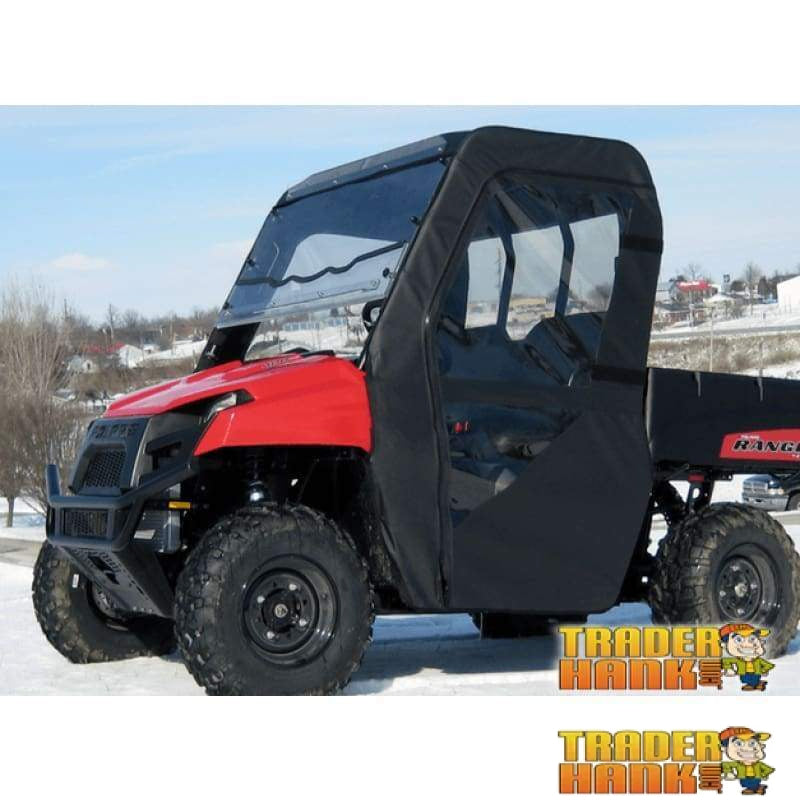 2010-2013 Mid Size Polaris Ranger 500 Full Enclosure with Folding Hard Windshield | UTV ACCESSORIES - Free Shipping