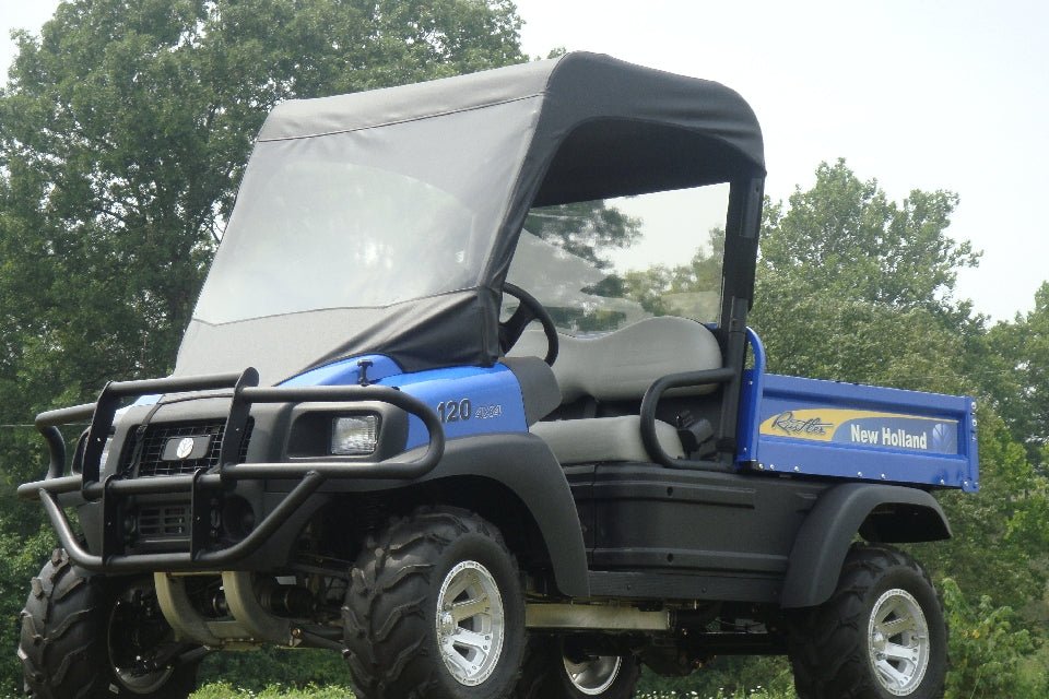 New Holland Rustler 115 - Vinyl Windshield/Top/Rear Combo