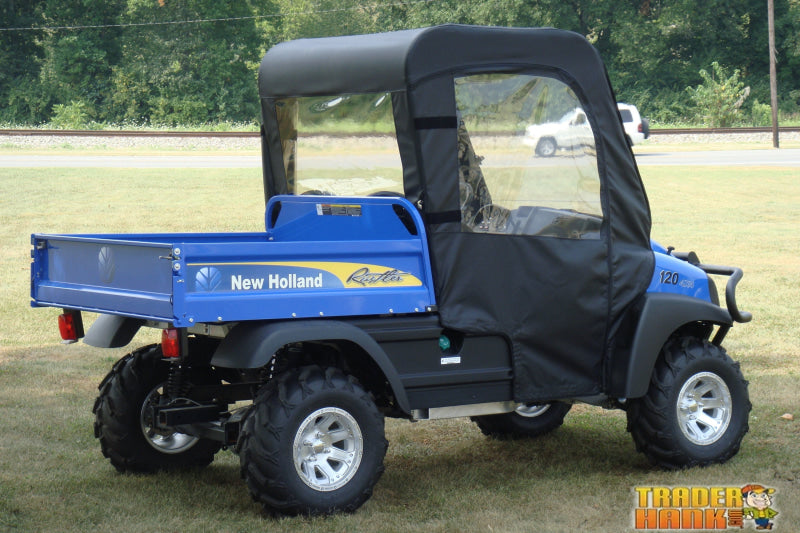 New Holland Rustler 120/125 - Full Cab for Hard Windshield with Color and Zip Window Options | UTV Accessories - Free shipping