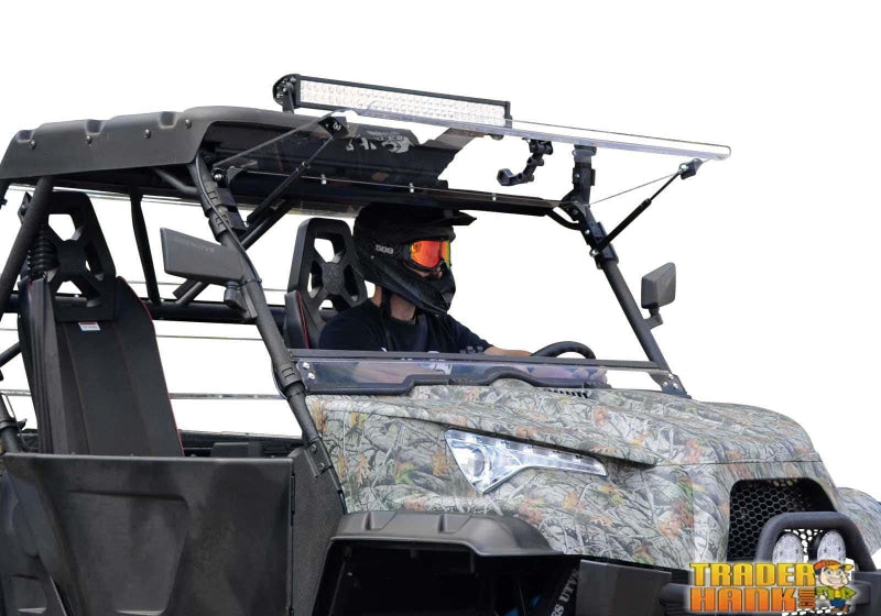 Odes Dominator Scratch Resistant Flip Windshield | Free shipping