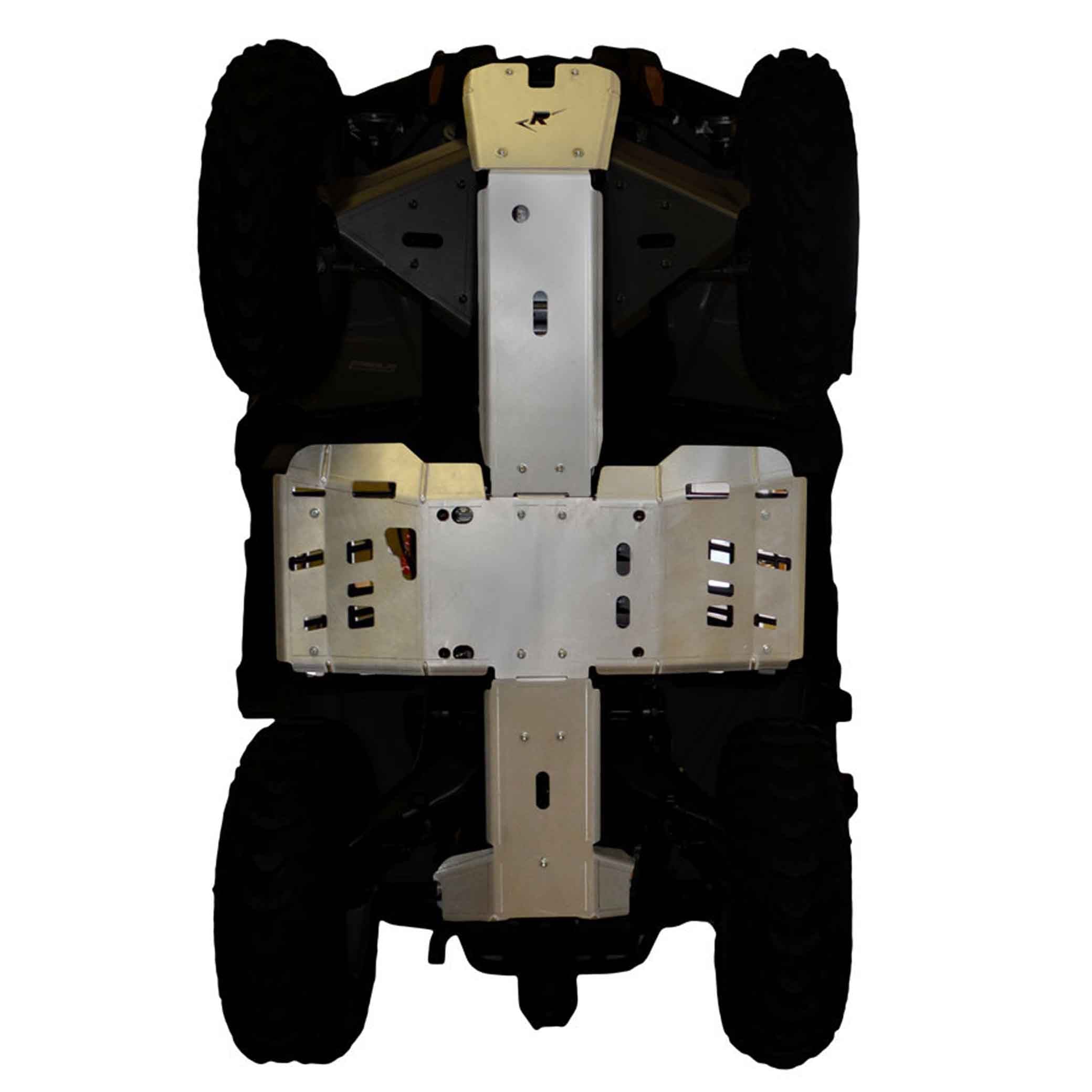 Can-Am Outlander 570 X-MR Ricochet 4-Piece Full Frame Aluminum Skid Plate Set