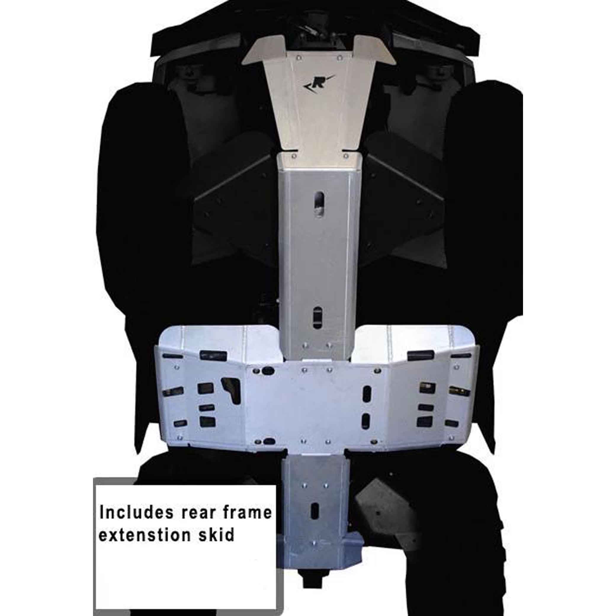 Can-Am Outlander Max 6x6 650/1000 Ricochet 5-Piece Full Frame Skid Plate Set