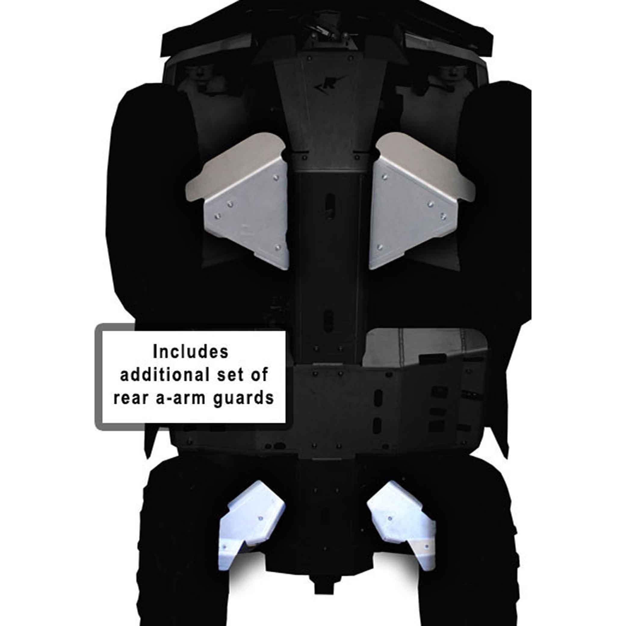 Can-Am Outlander 6x6/DPS Ricochet 6-Piece Front & Rear A-Arm & CV boot Guard Set