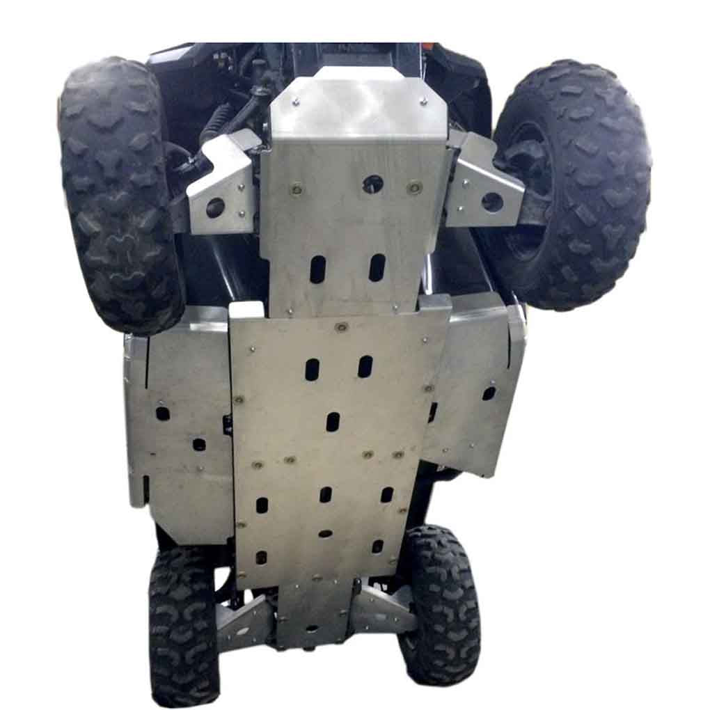 Honda Pioneer 500/520 Ricochet 9-Piece Complete Aluminum Skid Plate Set