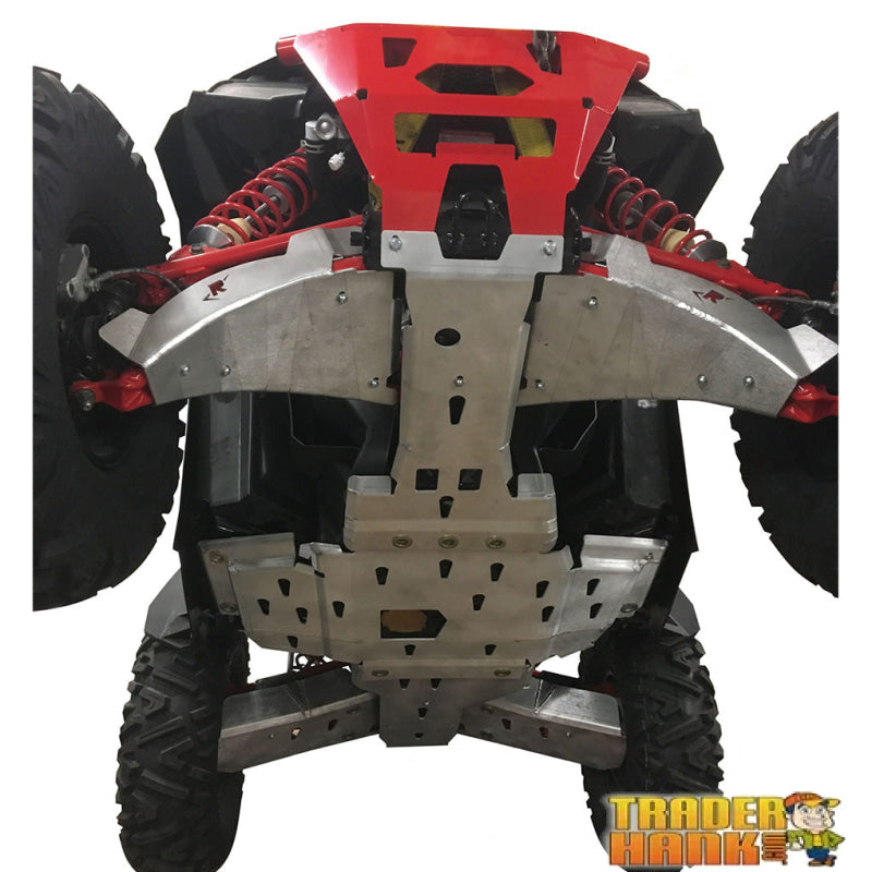 Polaris 1000 Scrambler S Ricochet 7-Piece Complete Aluminum Skid Plate Set | Free shipping