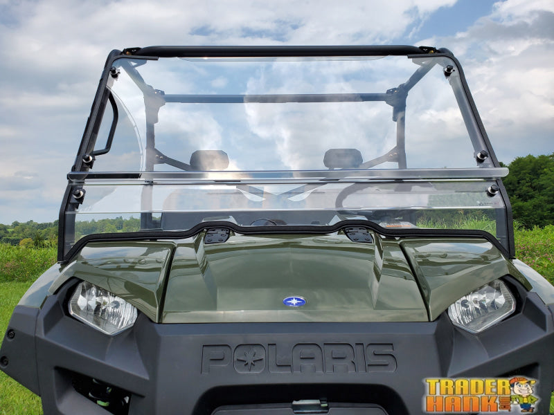 Polaris Full-Size Ranger 2-Seater 500/700/800 - 2 Pc Scratch-Resistant Windshield | UTV Accessories - Free shipping