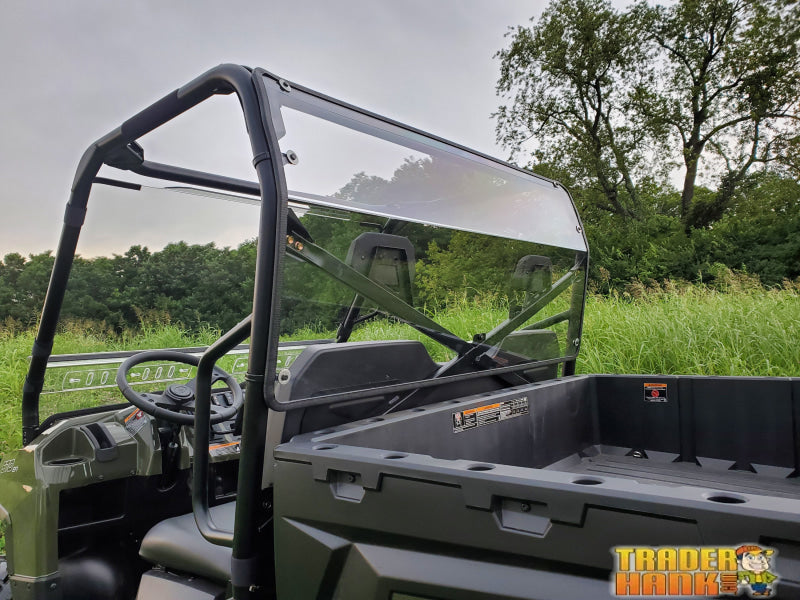 Polaris Full-Size Ranger 2-Seater 500/700/800 - Lexan Back Panel w/Vent Option | UTV Accessories - Free shipping