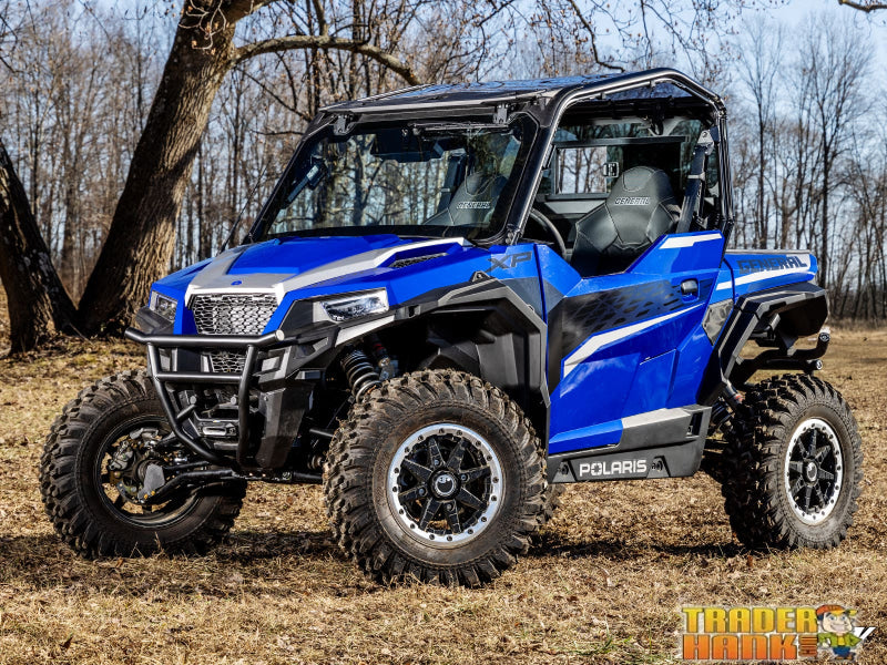 Polaris General 1000 MaxDrive Power Flip Glass Windshield | Free shipping