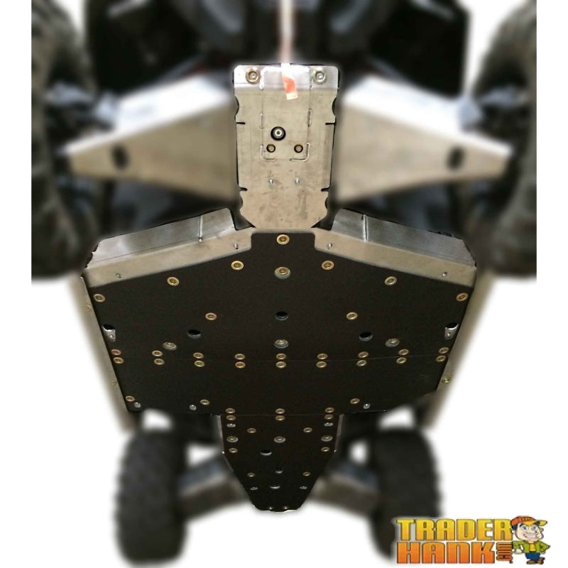 Polaris General 1000 Ricochet 4-Piece Full Frame Skid Plate Set | Free shipping