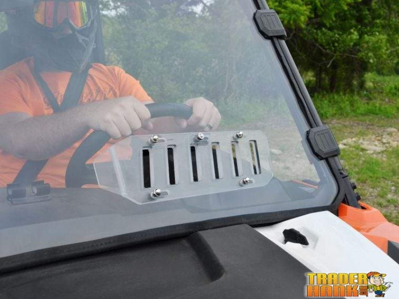 Polaris General Scratch Resistant Vented Full Windshield | SUPER ATV WINDSHIELDS - Free Shipping