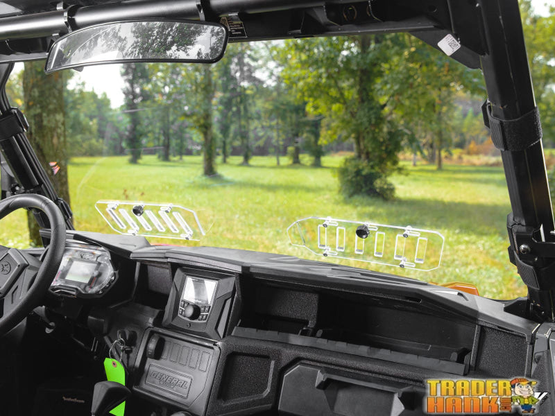 Polaris General Scratch Resistant Vented Full Windshield | Free shipping