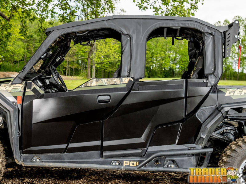 Polaris General XP 1000 Primal Soft Cab Enclosure Upper Doors | UTV Accessories - Free shipping