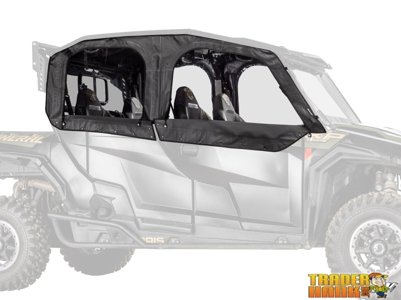 Polaris General XP 1000 Primal Soft Cab Enclosure Upper Doors | UTV Accessories - Free shipping