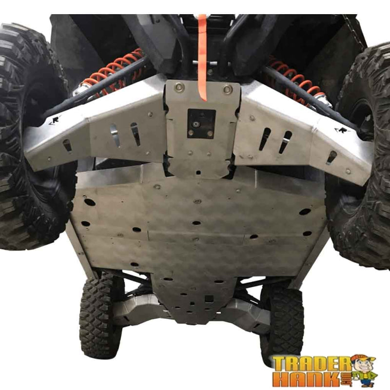 Polaris General XP 1000 Ricochet 10-Piece Complete Skid Plate Set in Aluminum or UHMW | Free shipping