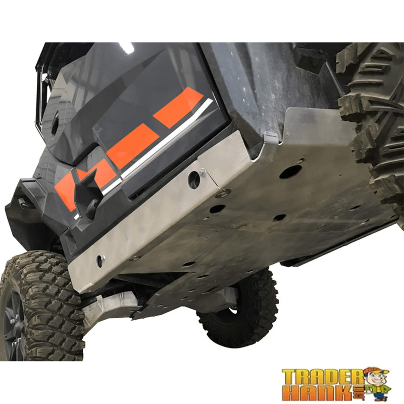 Polaris General XP 1000 Ricochet 2-Piece Aluminum Rock Slider Skid Plates | Free shipping