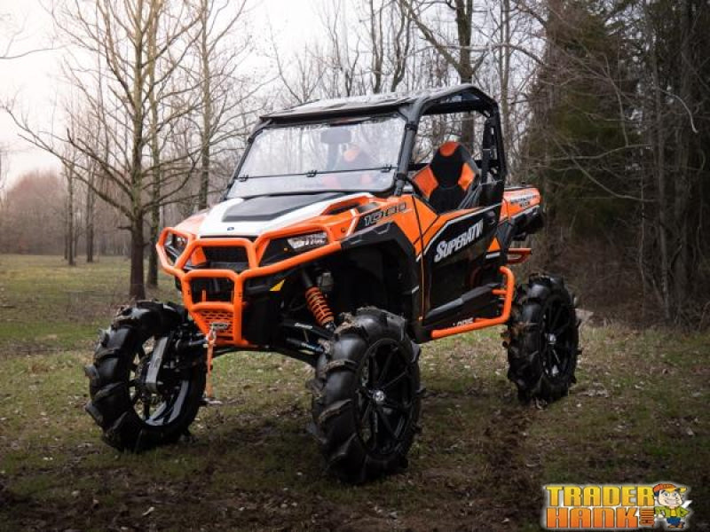Polaris General XP 1000 Scratch Resistant Flip Down Windshield | Free shipping