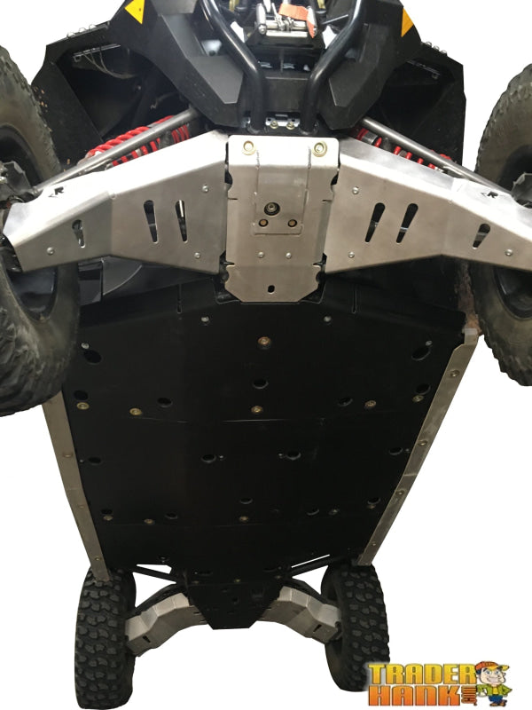 2020-2022 Polaris General XP 4 1000 Ricochet 10-Piece Complete Skid Plate Set in Aluminum or UHMW | UTV Skid Plates - Free shipping