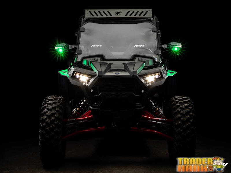 Polaris Lighted Side-View Mirrors | UTV Accessories - Free shipping
